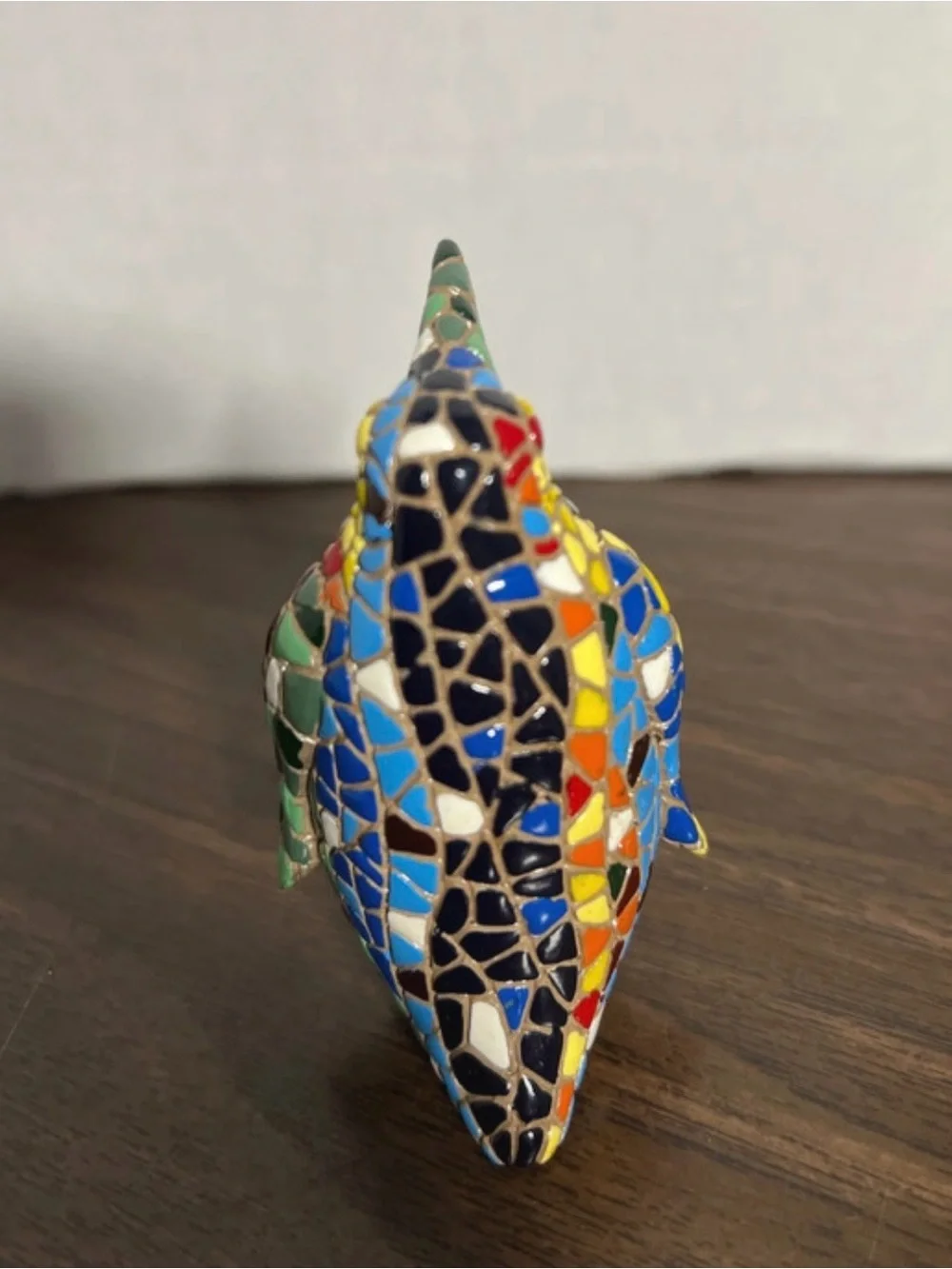 Barcino Mosaic Classic Collection Multicolor Penguin Figurine